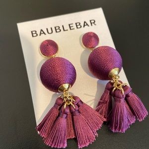 Baublebar purple earrings
